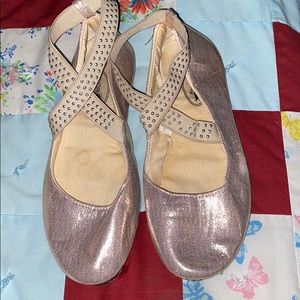 Brand new strappy flats